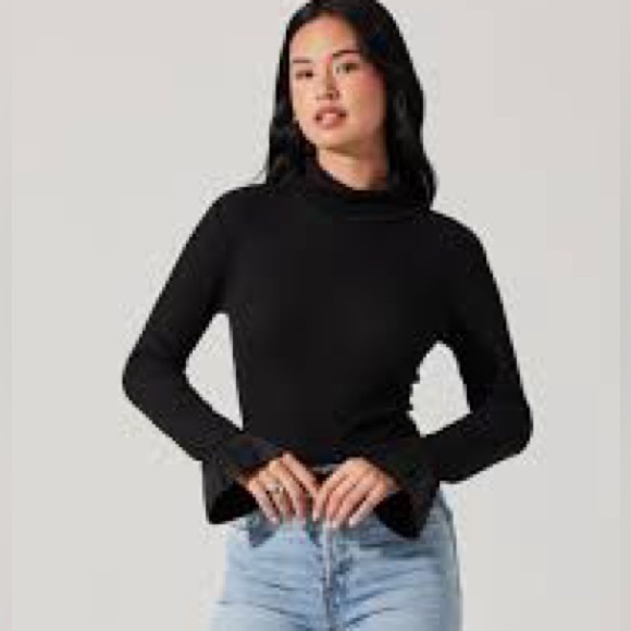 Astr Sweaters - NWOT Astr Classic Black Turtleneck Sweater